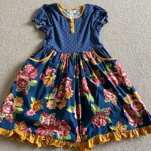 Matilda Jane floral girls dress size 8